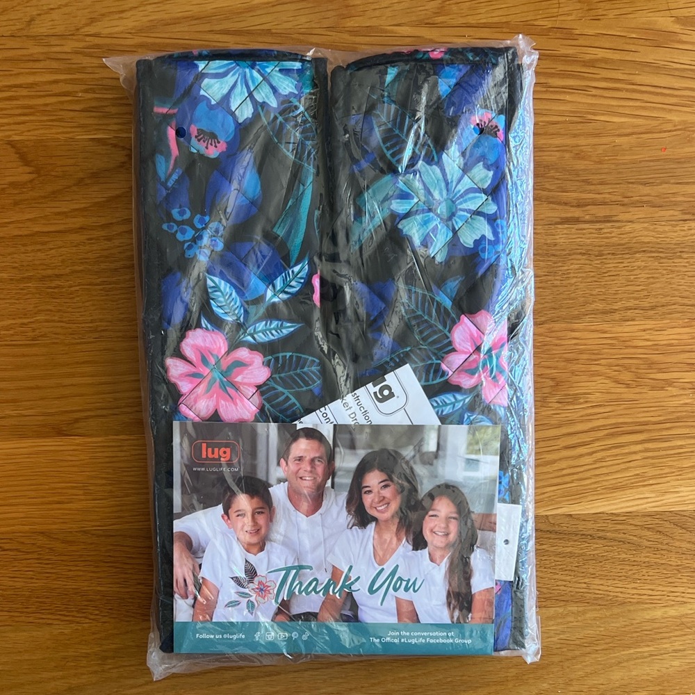 NWT Lug Dolly 2-Piece 6-Pocket Drawer Organizer in Resort Black 🌸